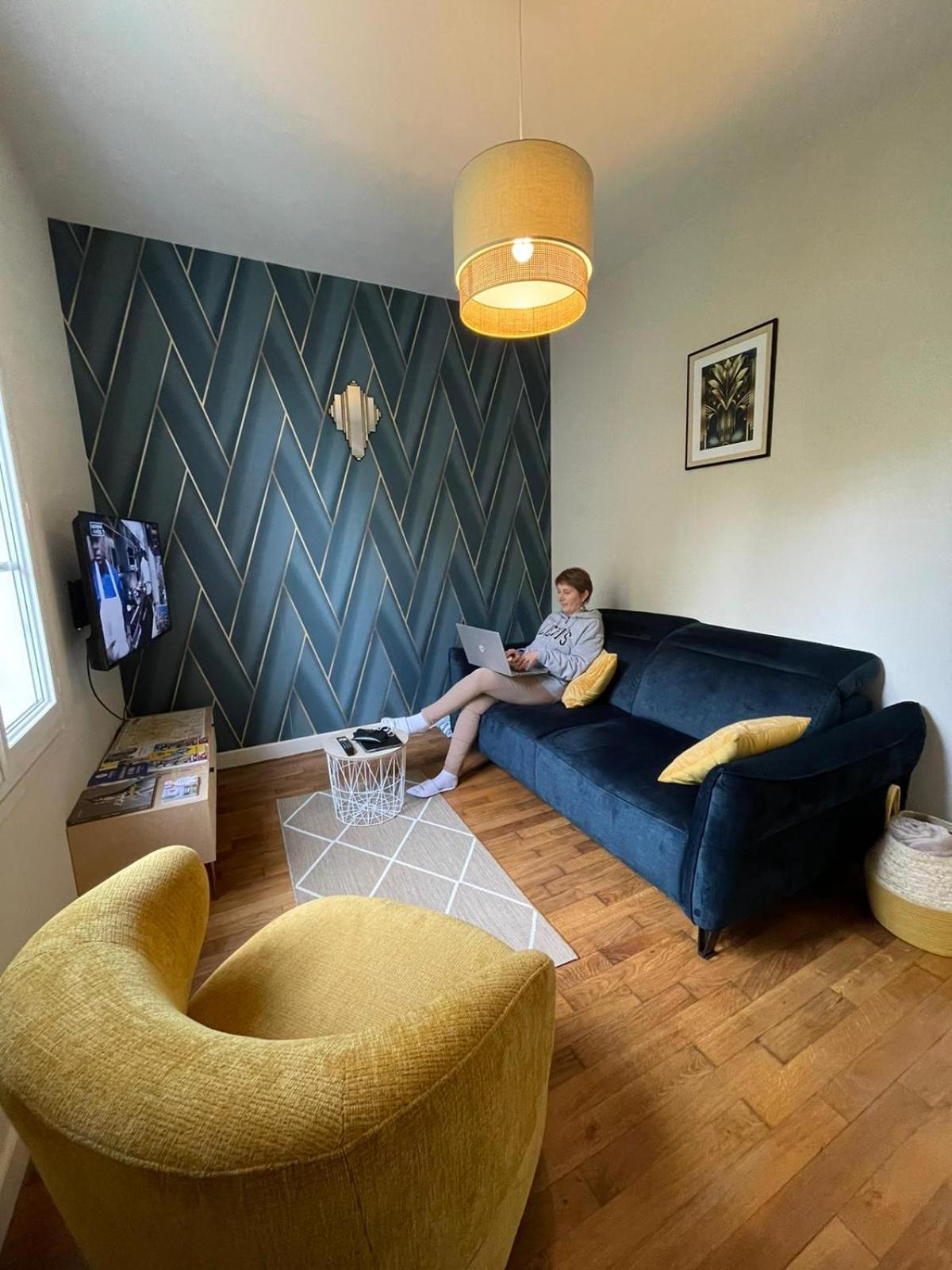 Un Brin De Bonheur Villa Troyes Exteriör bild